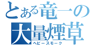 とある竜一の大量煙草（ヘビースモーク）