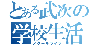 とある武次の学校生活（スクールライフ）