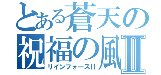 とある蒼天の祝福の風Ⅱ（リインフォースⅡ）