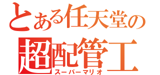 とある任天堂の超配管工（スーパーマリオ）