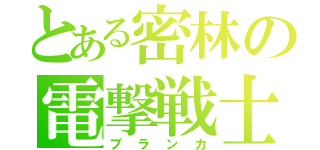 とある密林の電撃戦士（ブランカ）