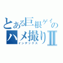 とある巨根ゲイのハメ撮りⅡ（インデックス）