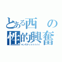 とある西の性的興奮（キンモチィイイイイイ）