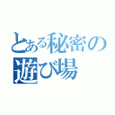 とある秘密の遊び場（）