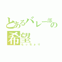 とあるバレー部の希望（もっちょり）