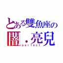 とある雙魚座の闇．亮兒（ｐｅｒｆｅｃｔ）