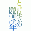 とある足立の第Ⅲ学年（メモリーズⅡ）