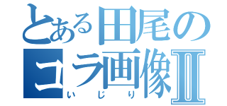 とある田尾のコラ画像Ⅱ（いじり）