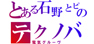 とある石野とピエールのテクノバンド（電気グルーヴ）