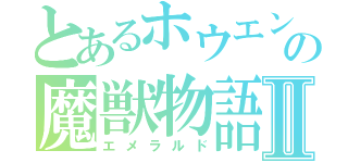 とあるホウエンの魔獣物語Ⅱ（エメラルド）