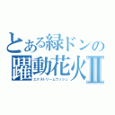 とある緑ドンの躍動花火Ⅱ（エクストリームラッシュ）