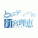 とあるディズニーの釘宮理恵（ジャスミン）