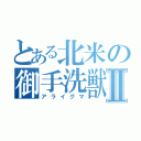 とある北米の御手洗獣Ⅱ（アライグマ）