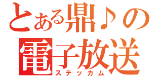 とある鼎♪の電子放送（ステッカム）