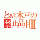 とある木戸の禁止品目Ⅱ（３ＤＳ）