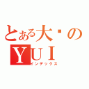 とある大爱のＹＵＩ（インデックス）