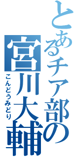 とあるチア部の宮川大輔（こんどうみどり）