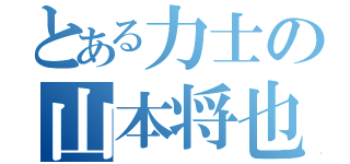 とある力士の山本将也（）