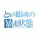 とある眼魂の暴走状態（インデックス）