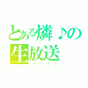 とある燐♪の生放送（　　ざ　　　つ　　　だ　　　ん）