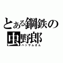 とある鋼鉄の虫野郎（ハッサムさん）