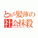 とある髪薄の社会抹殺（ハゲロウデイズ）