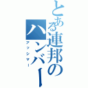 とある連邦のハンバーガー（アッシマー）