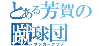 とある芳賀の蹴球団（サッカークラブ）