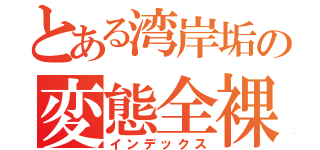 とある湾岸垢の変態全裸（インデックス）