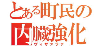 とある町民の内臓強化（ヴィサァラァ）