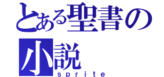 とある聖書の小説（ｓｐｒｉｔｅ）