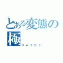 とある変態の極（りゅうこう）