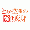 とある空我の強化変身（ライジング）