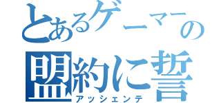 とあるゲーマーの盟約に誓って（アッシェンテ）