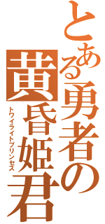 とある勇者の黄昏姫君（トワイライトプリンセス）