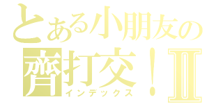 とある小朋友の齊打交！Ⅱ（インデックス）