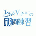 とあるＶチューバーの戦闘練習（）