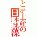 とある土産の日本毬藻（マリモッコリ）