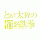 とある太智の憤怒鉄拳（ゴッドブロー）