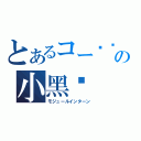 とあるコー​​ヒーの小黑貓（モジュールインターン）