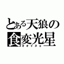 とある天狼の食変光星（オオイヌα）