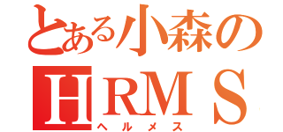 とある小森のＨＲＭＳ（ヘルメス）