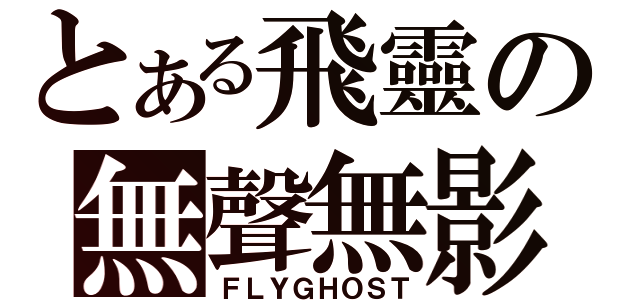 とある飛靈の無聲無影（ＦＬＹＧＨＯＳＴ）