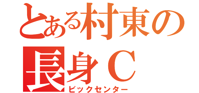 とある村東の長身Ｃ（ビックセンター）