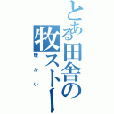 とある田舎の牧ストーブ（暖かい）