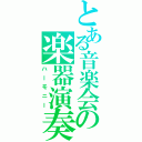 とある音楽会の楽器演奏（ハーモニー）