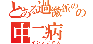 とある過激派のの中二病（インデックス）