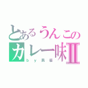 とあるうんこのカレー味Ⅱ（ｂｙ男優）