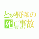 とある野菜の死亡事故（ＴＨＥ ＥＮＤ）