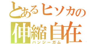 とあるヒソカの伸縮自在の愛（バンジーガム）